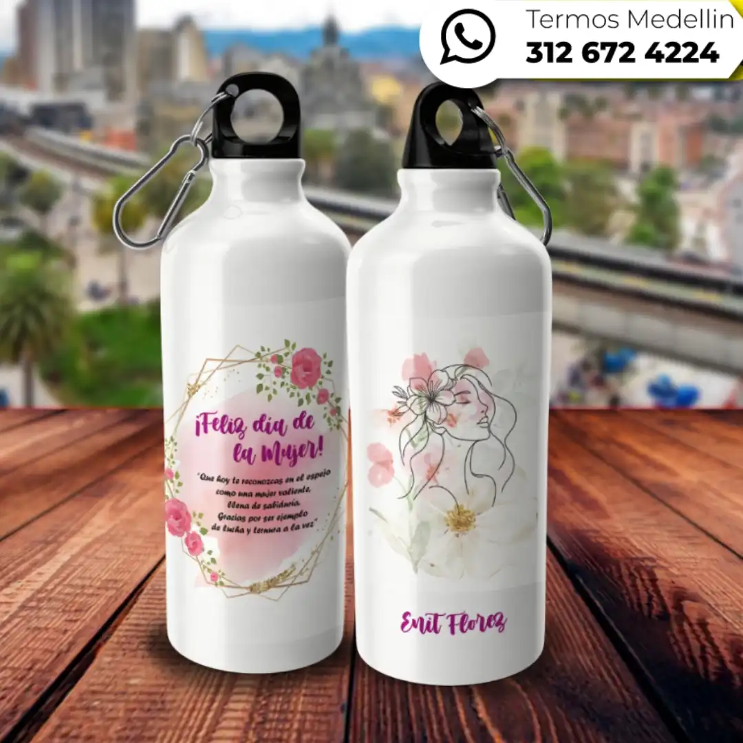 termos personalizados dia de la mujer