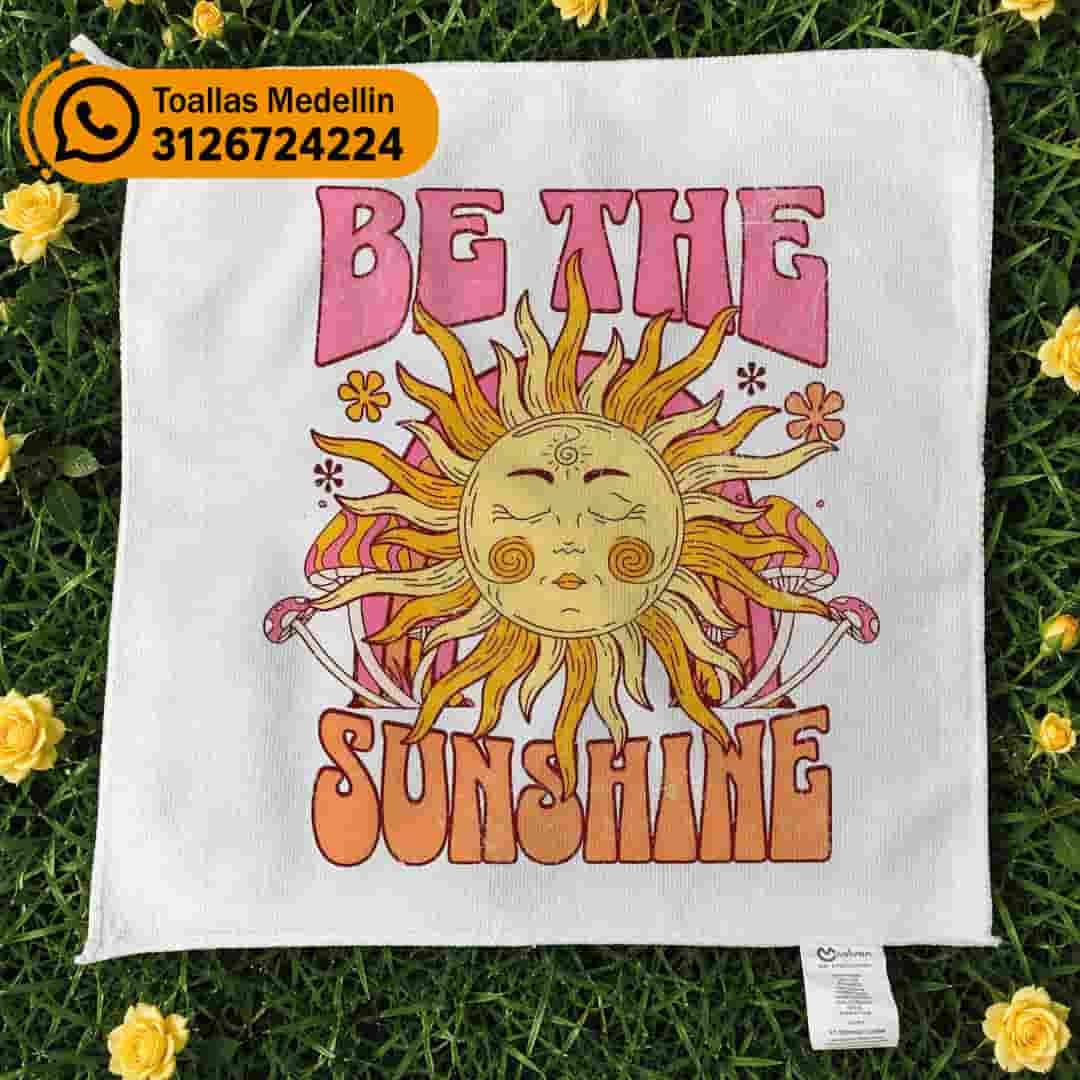 Toallas estampadas personalizadas