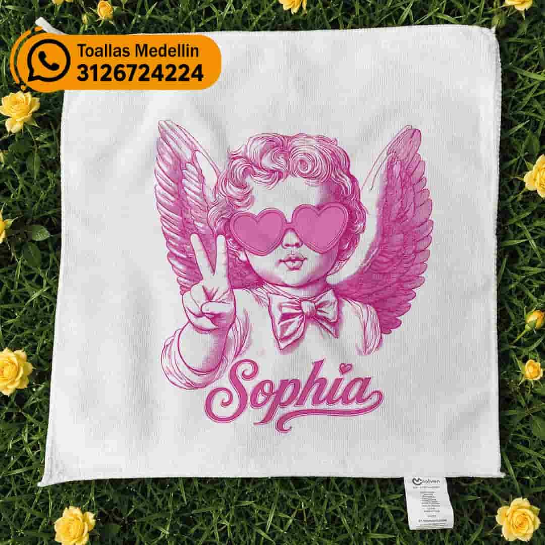 Toallas personalizadas con nombre