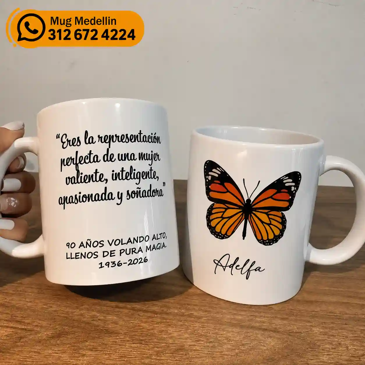 feliz cumpleaños mug